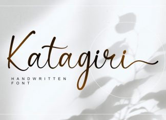 Katagiri Script Font