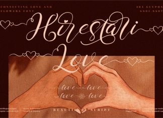 Hirestari Love Script Font