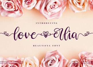 Love Erlia Script Font