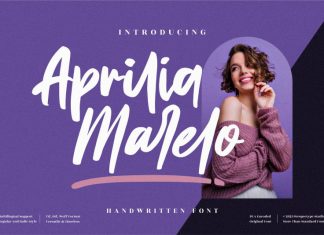 Aprilia Marelo Script Font