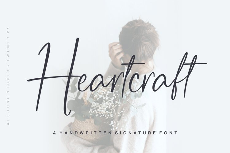 Heartcraft Handwritten Font