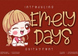Emely Days Display Font