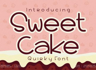Sweet Cake Display Font