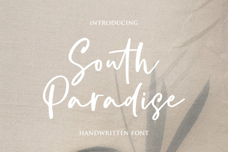 South Paradise Script Font