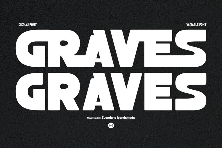 Graves Display Font