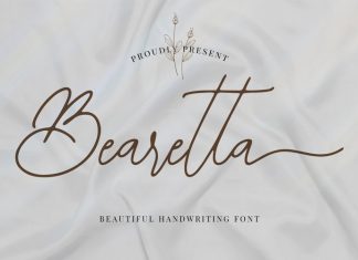 Bearetta Handwritten Font