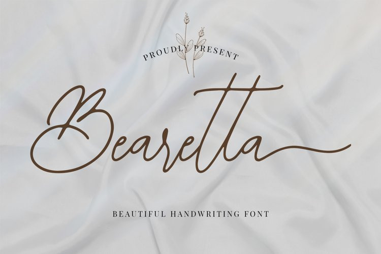 Bearetta Handwritten Font