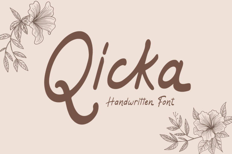 Qicka Script Font