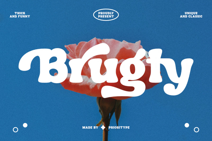 Brugty Display Font