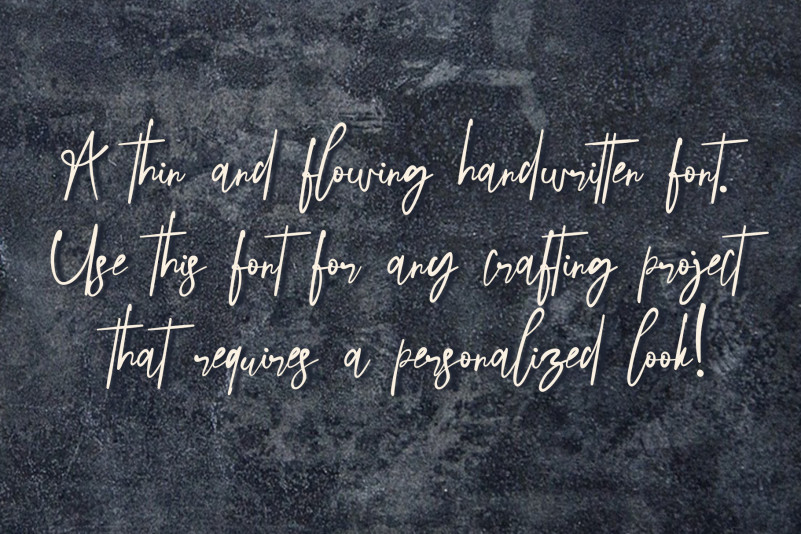 Streak Scratches Script Font