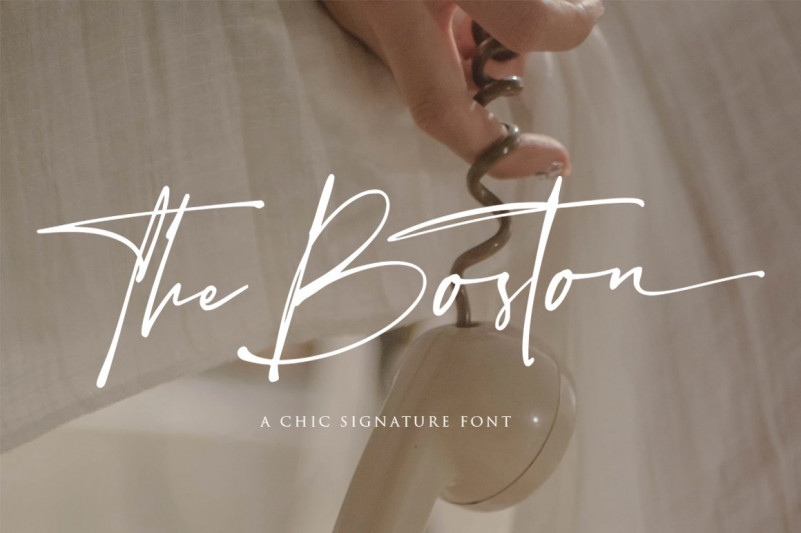 The Boston Handwritten Font