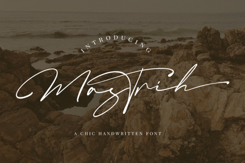 Mastrih Handwritten Font