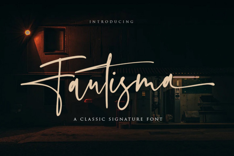 Fautisma Script Font