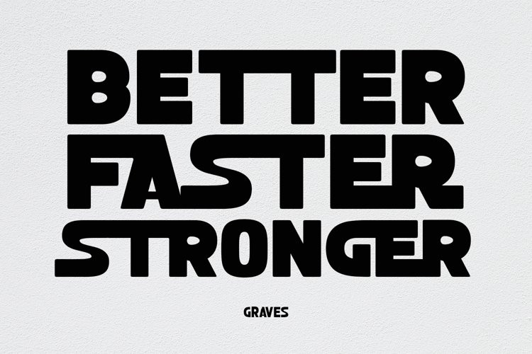 Graves Display Font