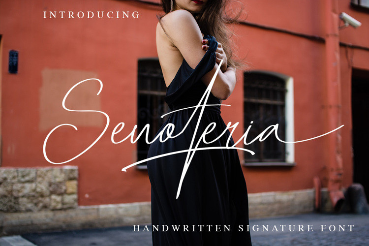 Senoteria Handwritten Font