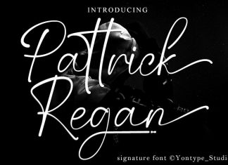 Pattrick Regan Handwritten Font