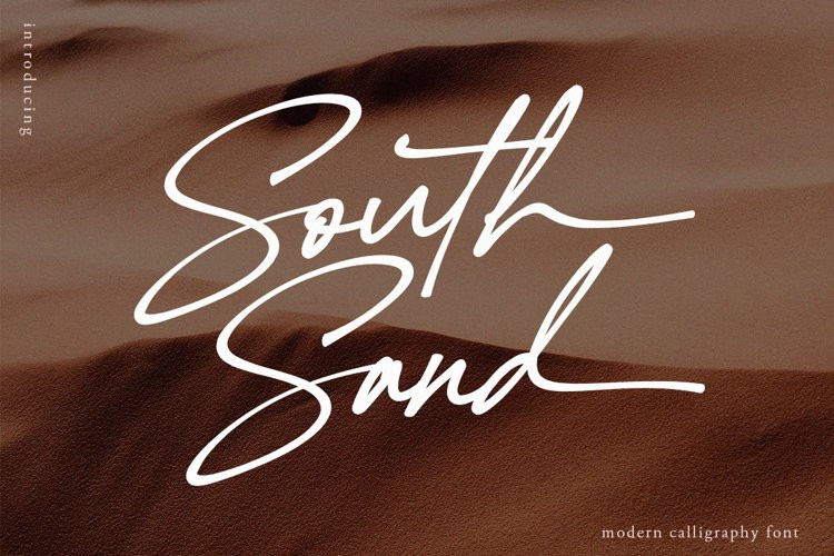 South Sand Handwritten Font