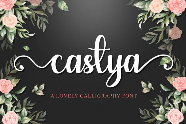 Castya Script Font