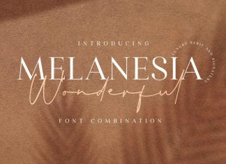 Wonderful Melanesia Handwritten Font