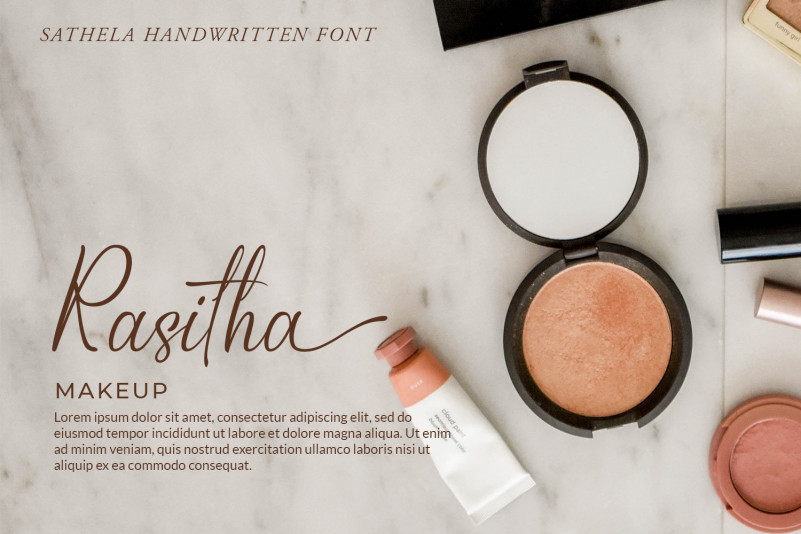 Sathela Script Font