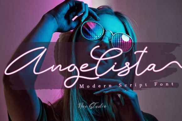 Angelista Handwritten Font