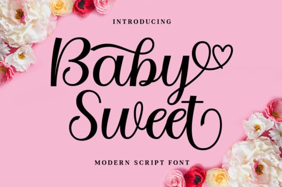 Baby Sweet Calligraphy Font