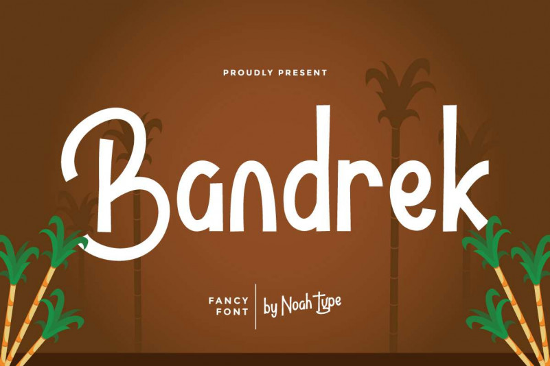 Bandrek Display Font