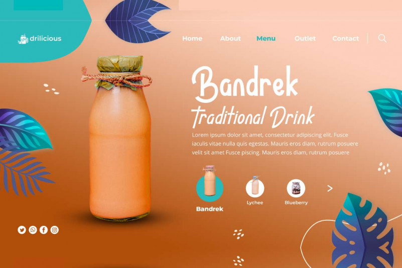 Bandrek Display Font