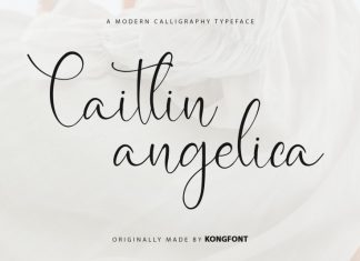 Caitlin Angelica Script Font