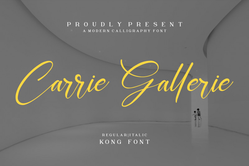 Carrie Gallerie Script Font