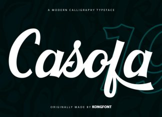 Casofa Script Font