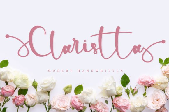 Claristta Calligraphy Font