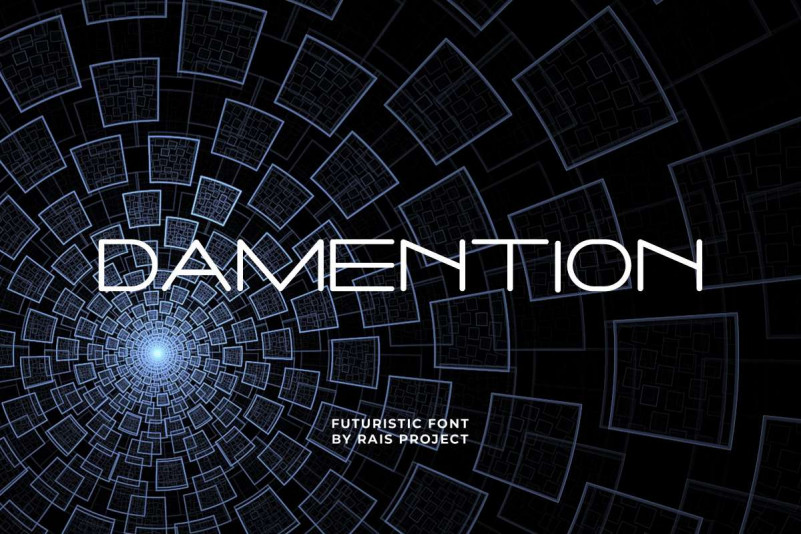 Damention Sans Serif Font