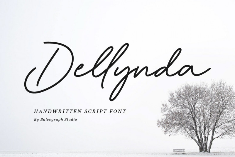 Dellynda Handwritten Font