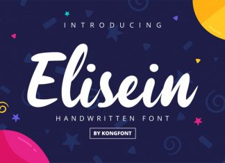 Elisein Script Font