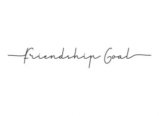 Friendship Goal Handwritten Font