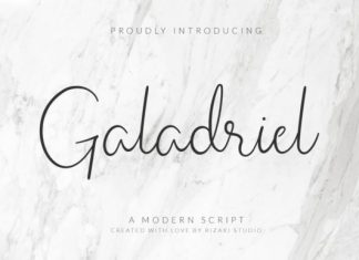 Galadriel Handwritten Font