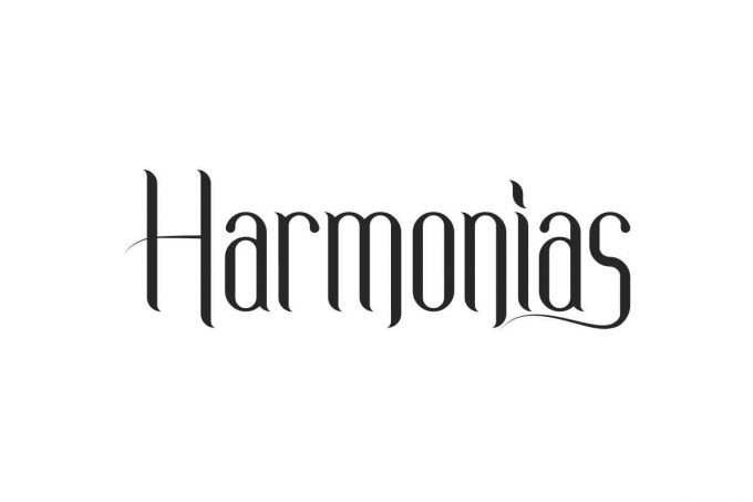 Harmonias Display Font