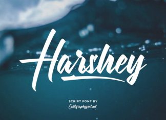 Harshey Script Font