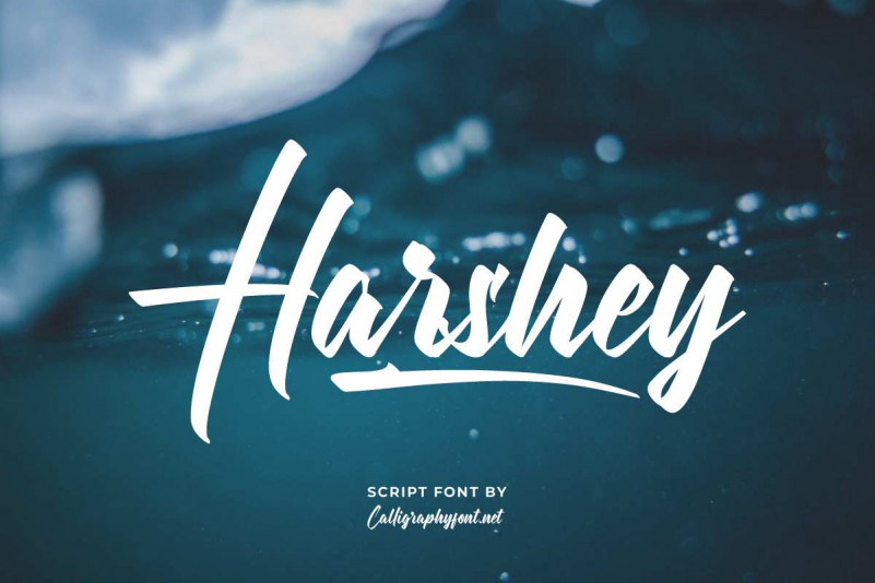 Harshey Script Font