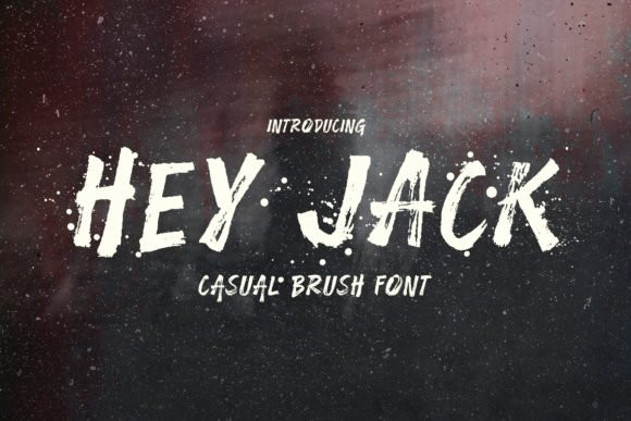 Hey Jack Brush Font