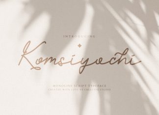 Komsiyochi Handwritten Font