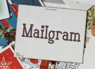 Mailgram Slab Serif Font