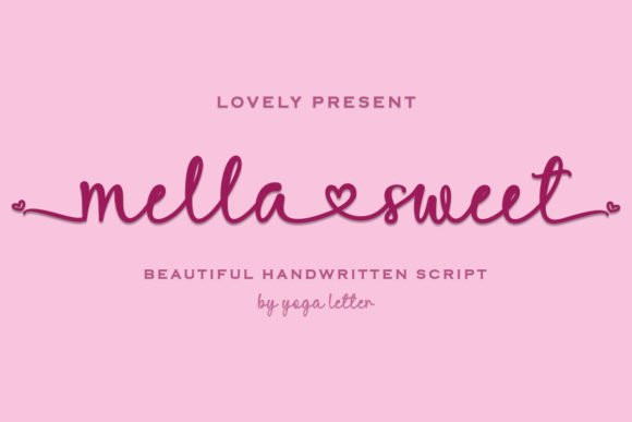 Mella Sweet Script Font