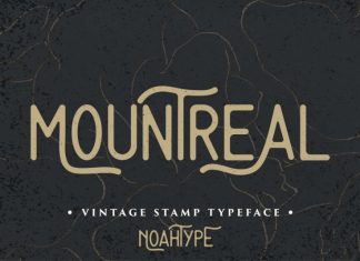 Mountreal Display Font