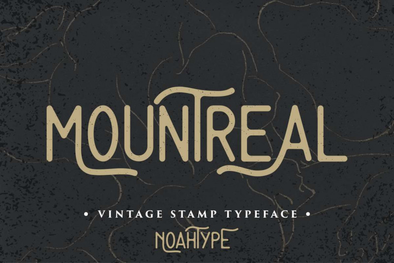 Mountreal Display Font