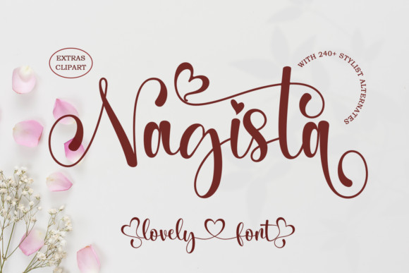 Nagista Calligraphy Font