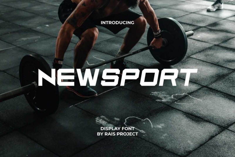 Newsport Display Font