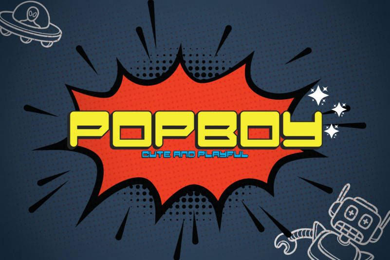 Popboy Display Font