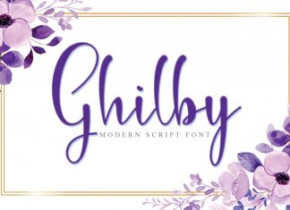 Ghilby Script Font
